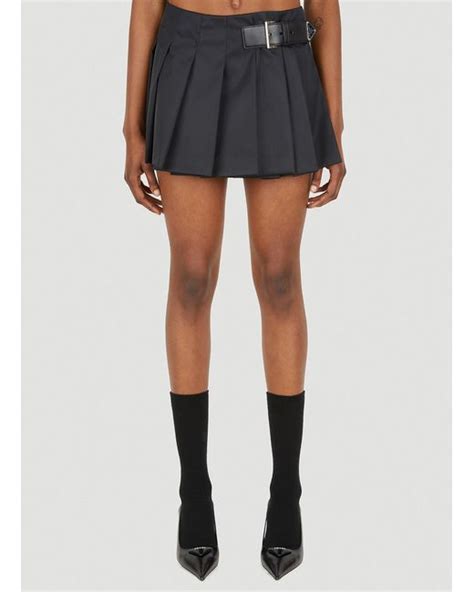 mrs. Prada mini skirts